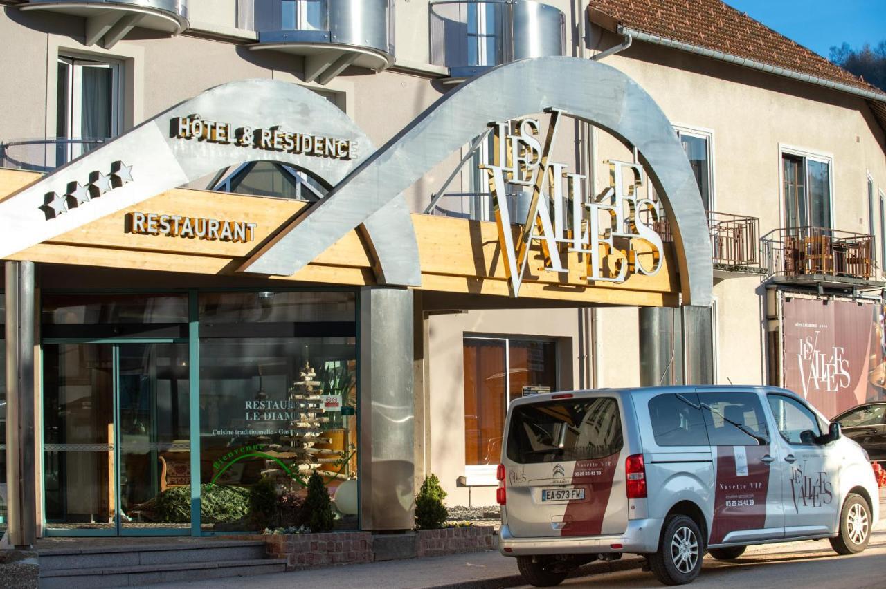 Hotel Les Vallees Labellemontagne La Bresse Exterior foto
