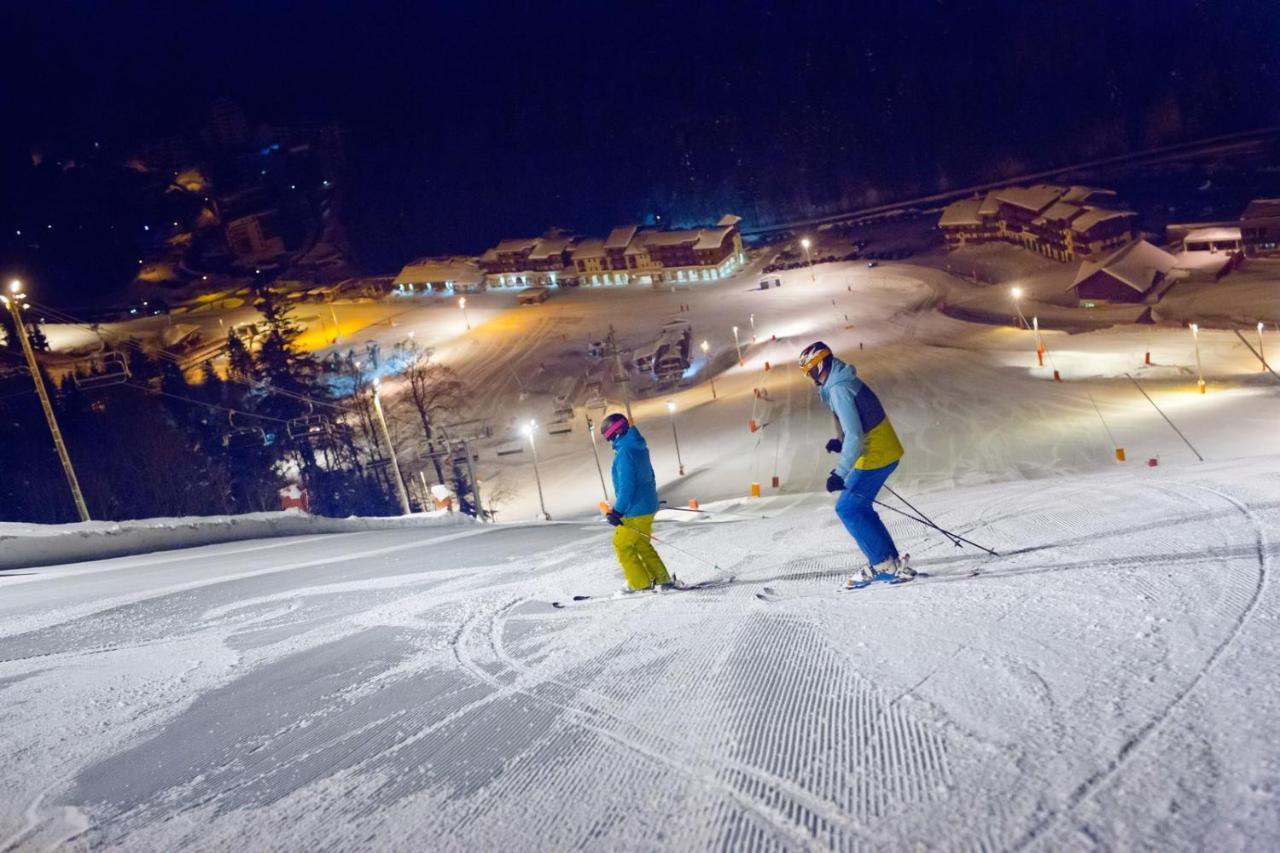 Hotel Les Vallees Labellemontagne La Bresse Exterior foto